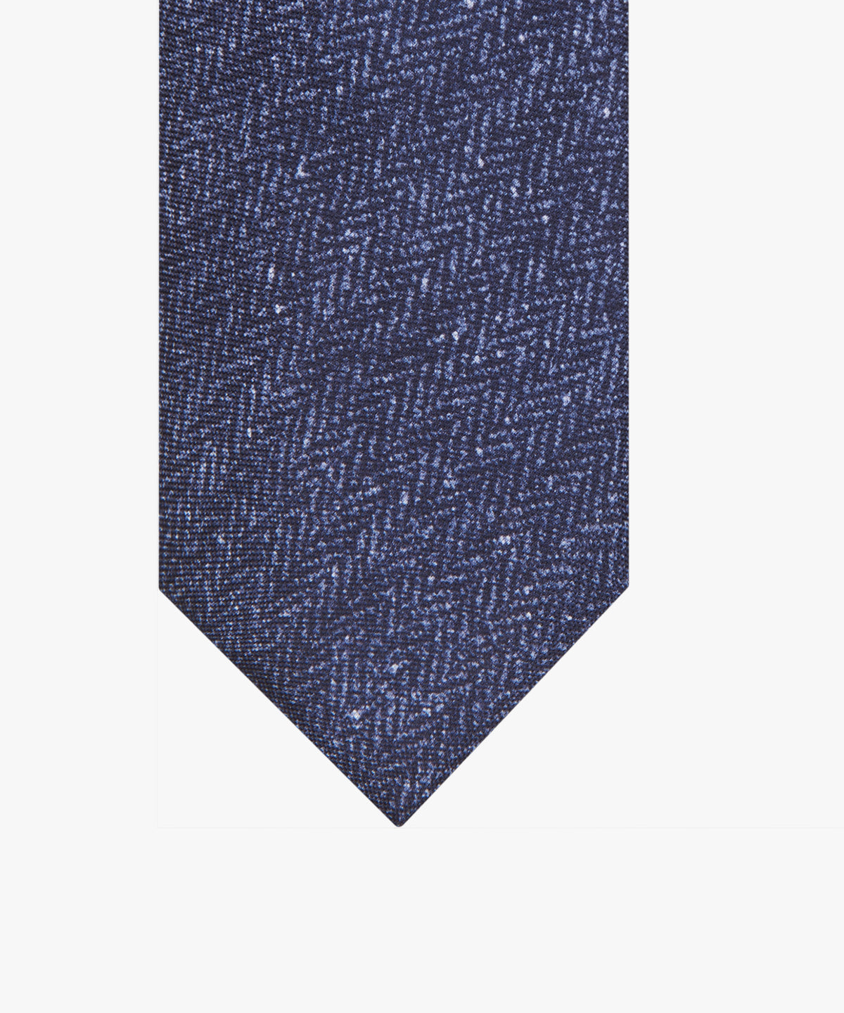 Tie Silk Print Navy