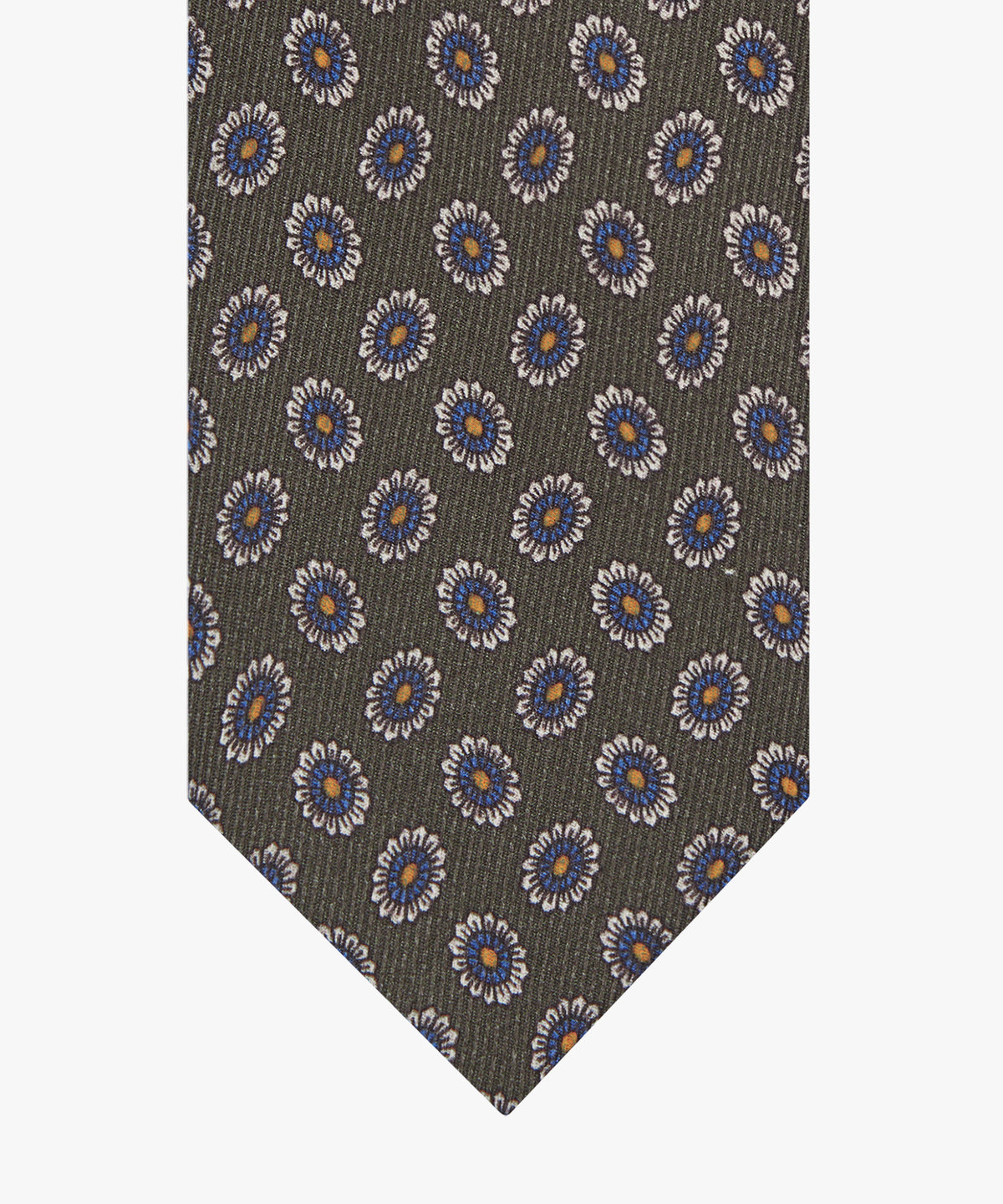 Tie Silk Print Green