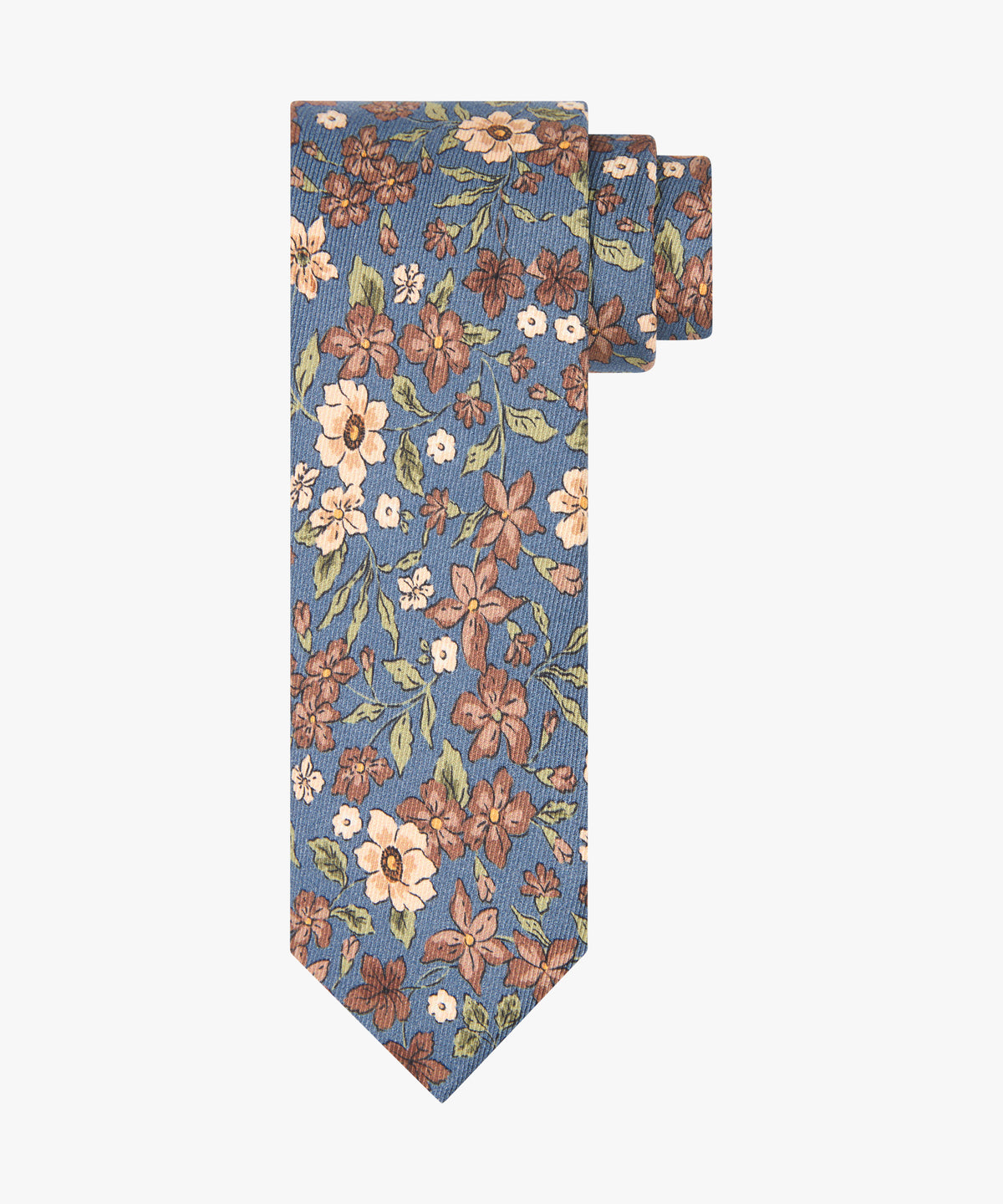 Tie Silk Print Blue
