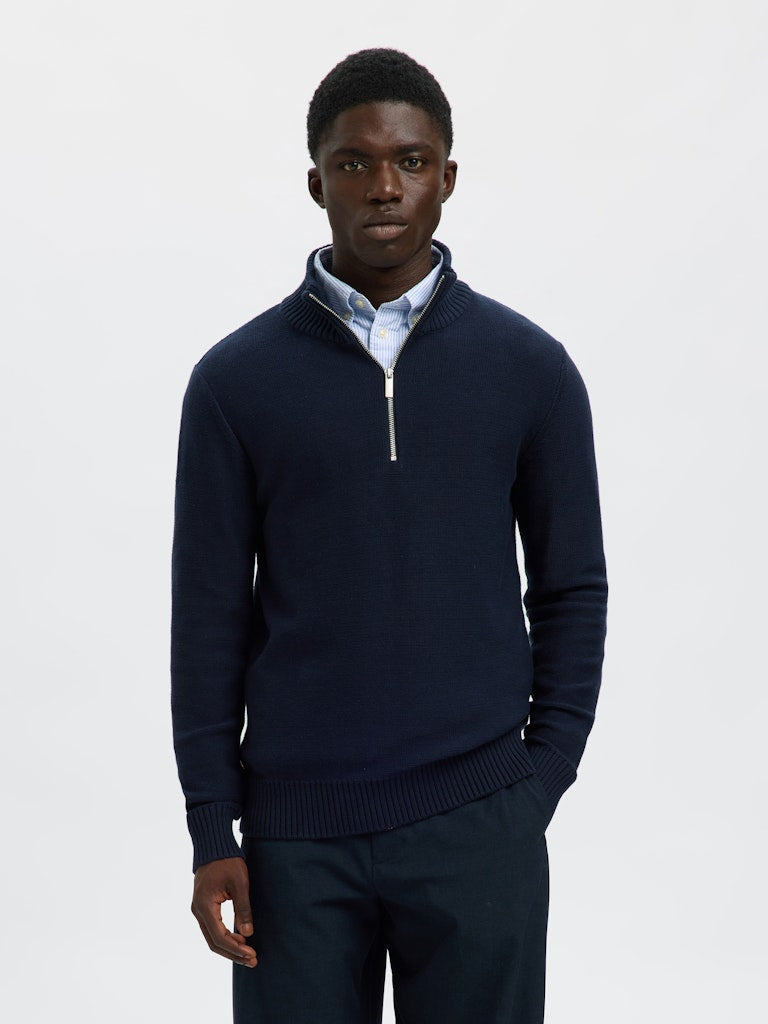 Selected Homme Knitted Pullover – Navy