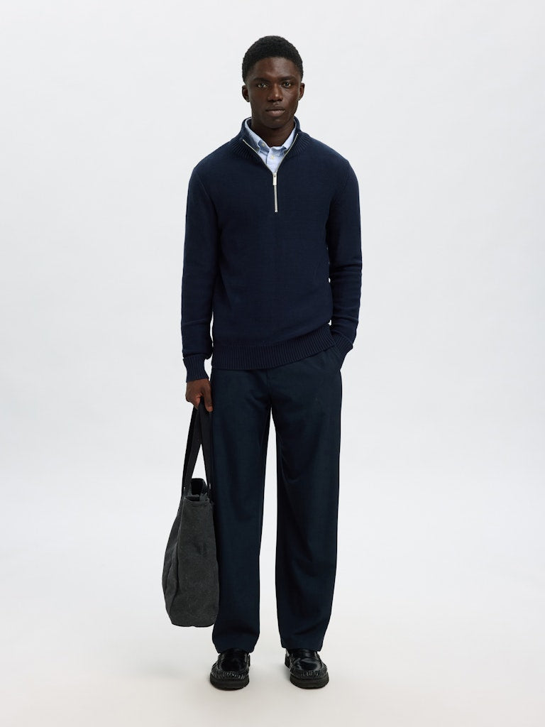 Selected Homme Knitted Pullover – Navy