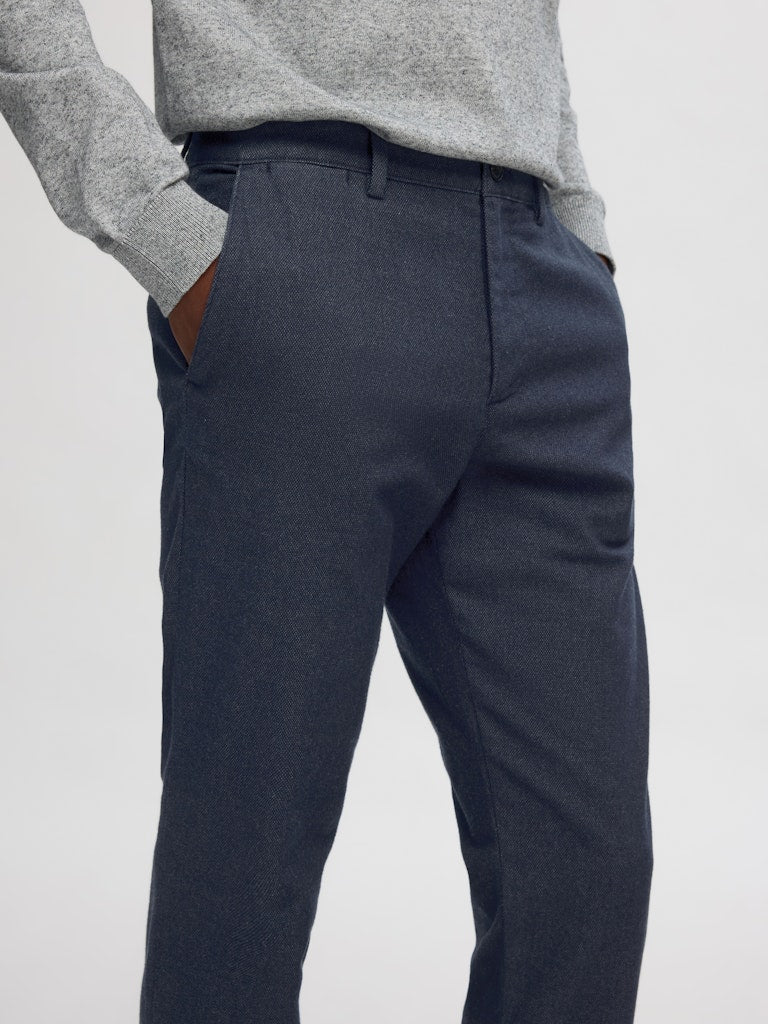 Selected Homme Chino Trousers in Navy