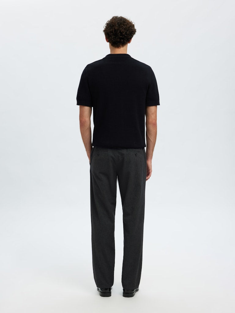 Selected Homme Chino Trousers in Dark Grey