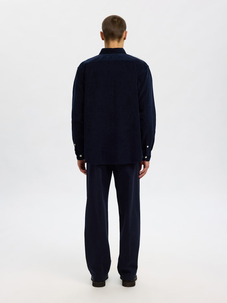 Selected Homme Long Sleeve Shirt - Navy