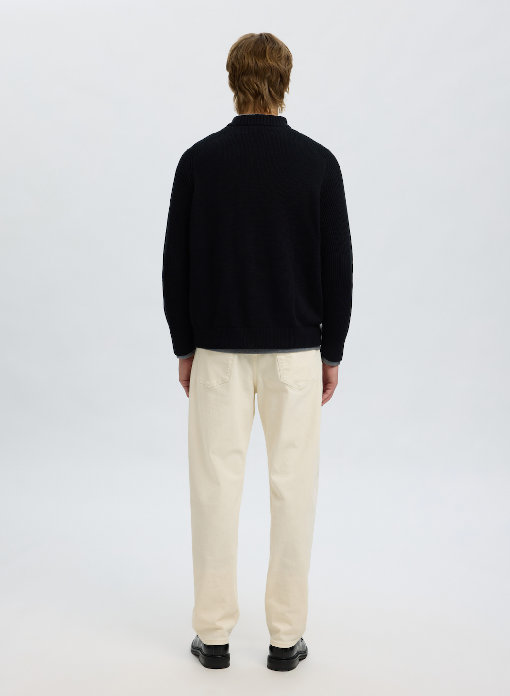 Selected Homme Knitted Pullover in Black