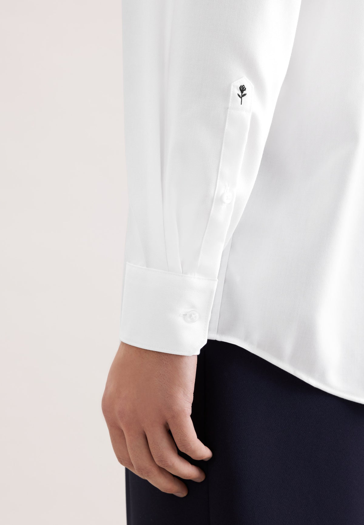 modern fit twill shirt