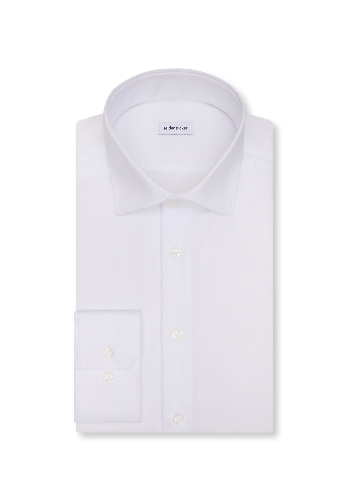 slim fit twill shirt