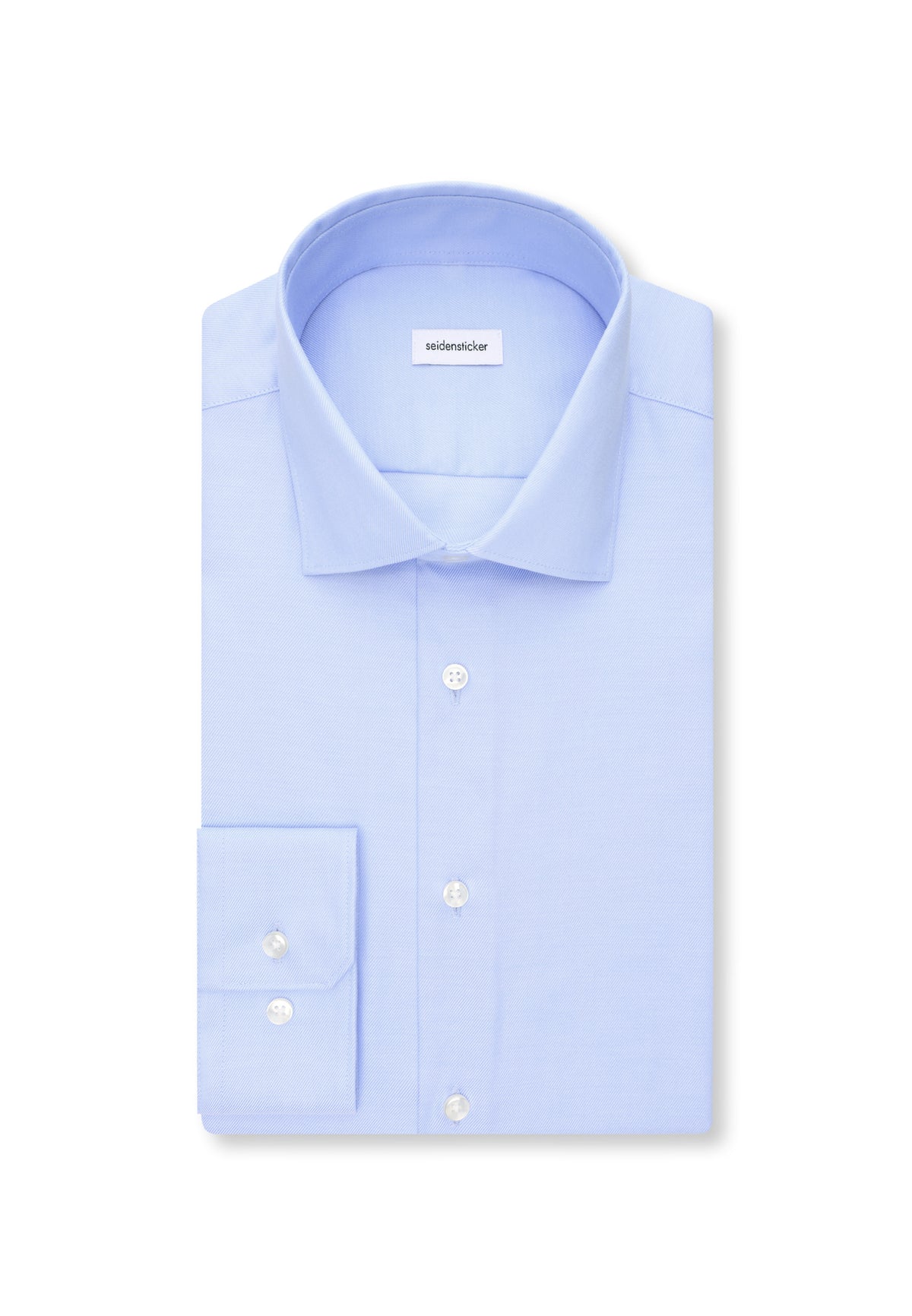slim fit twill shirt