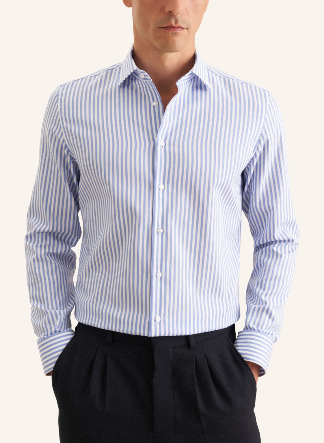 slim fit stripe