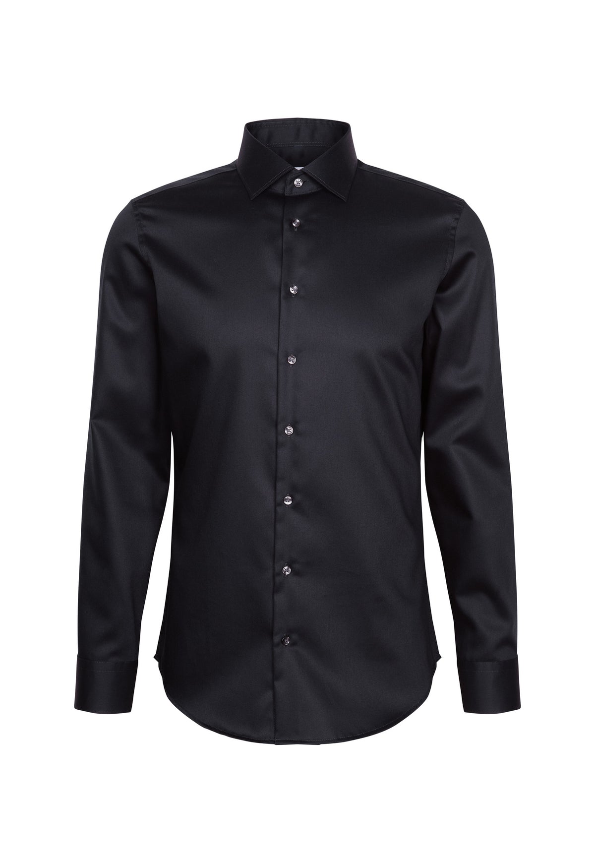 slim fit twill shirt