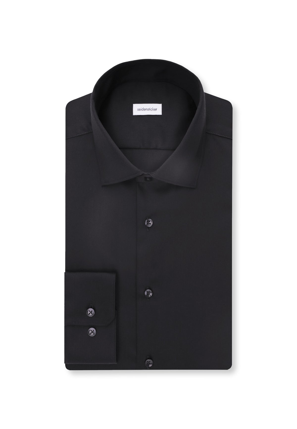slim fit twill shirt