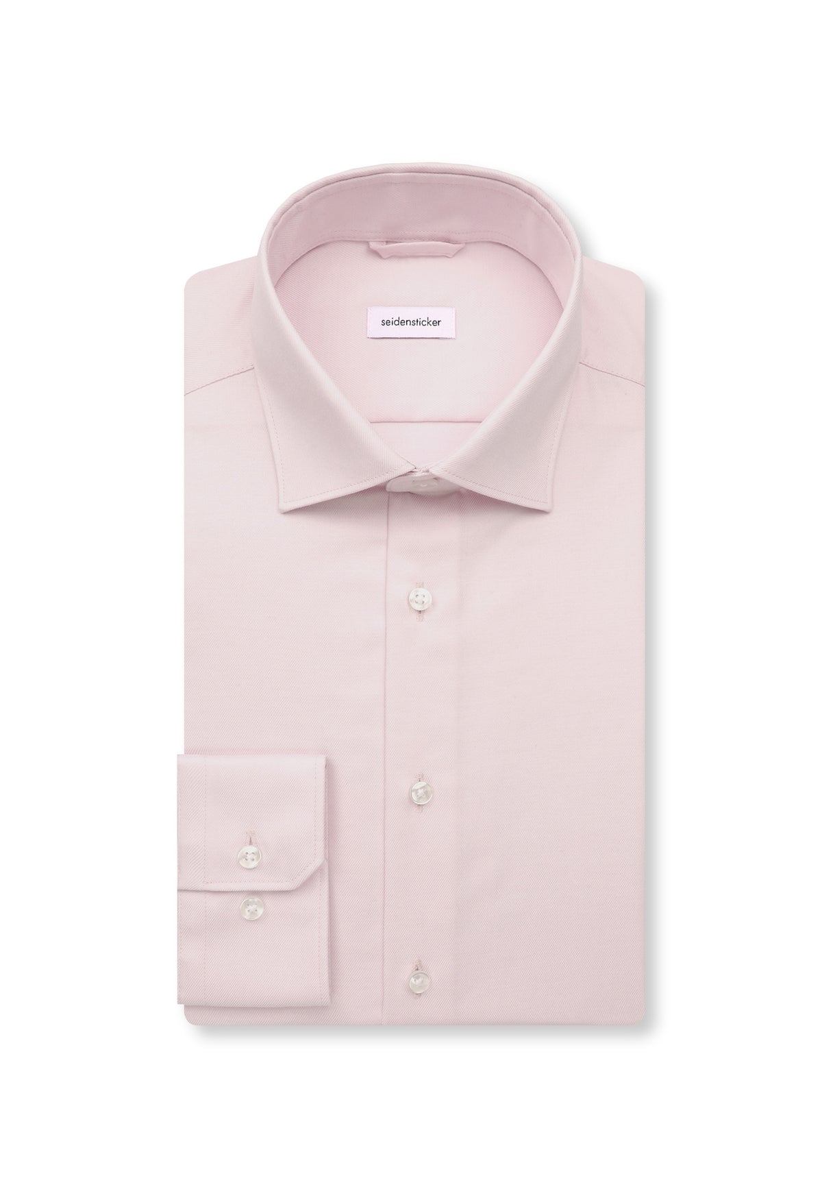 slim fit twill shirt