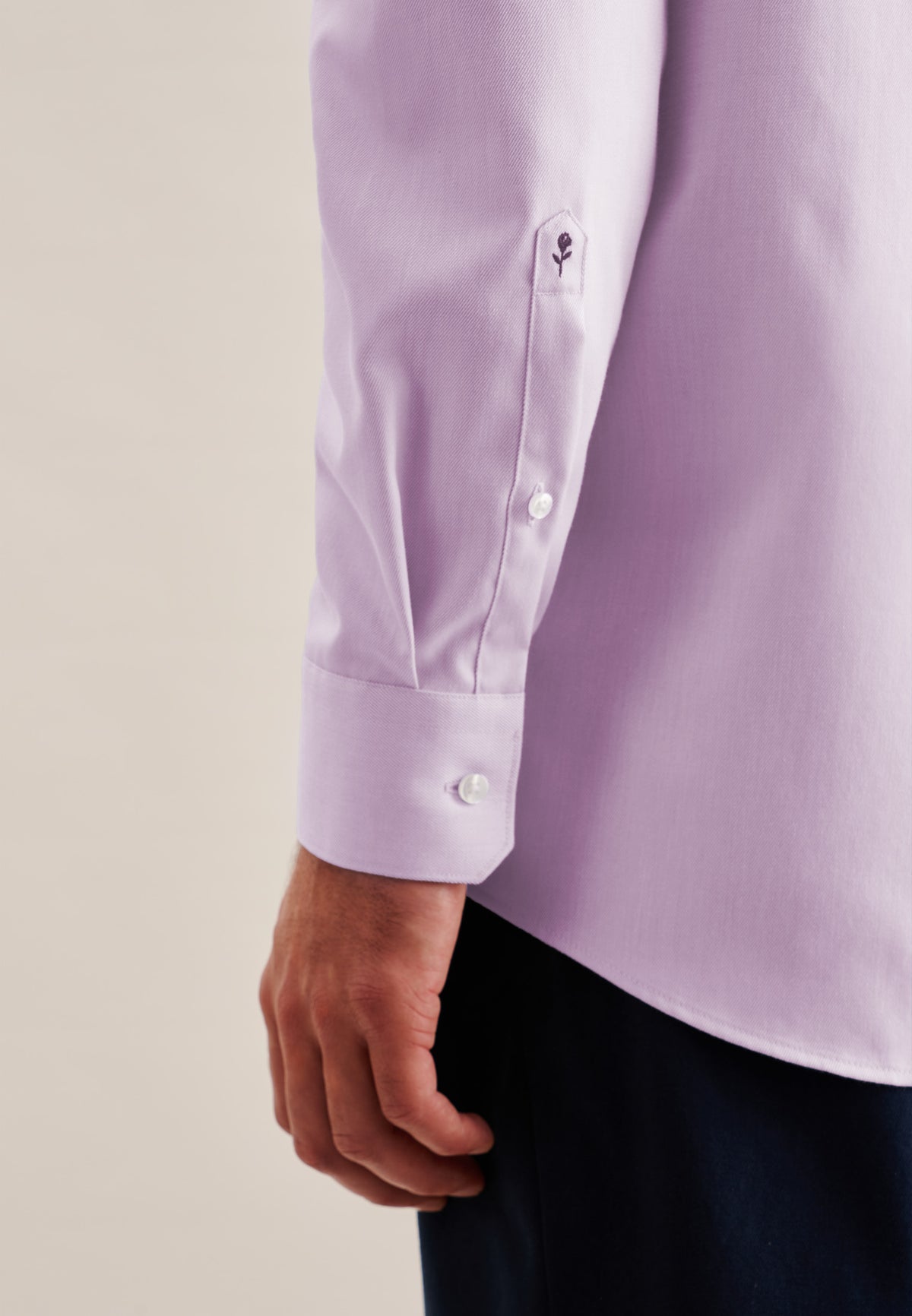modern fit twill shirt