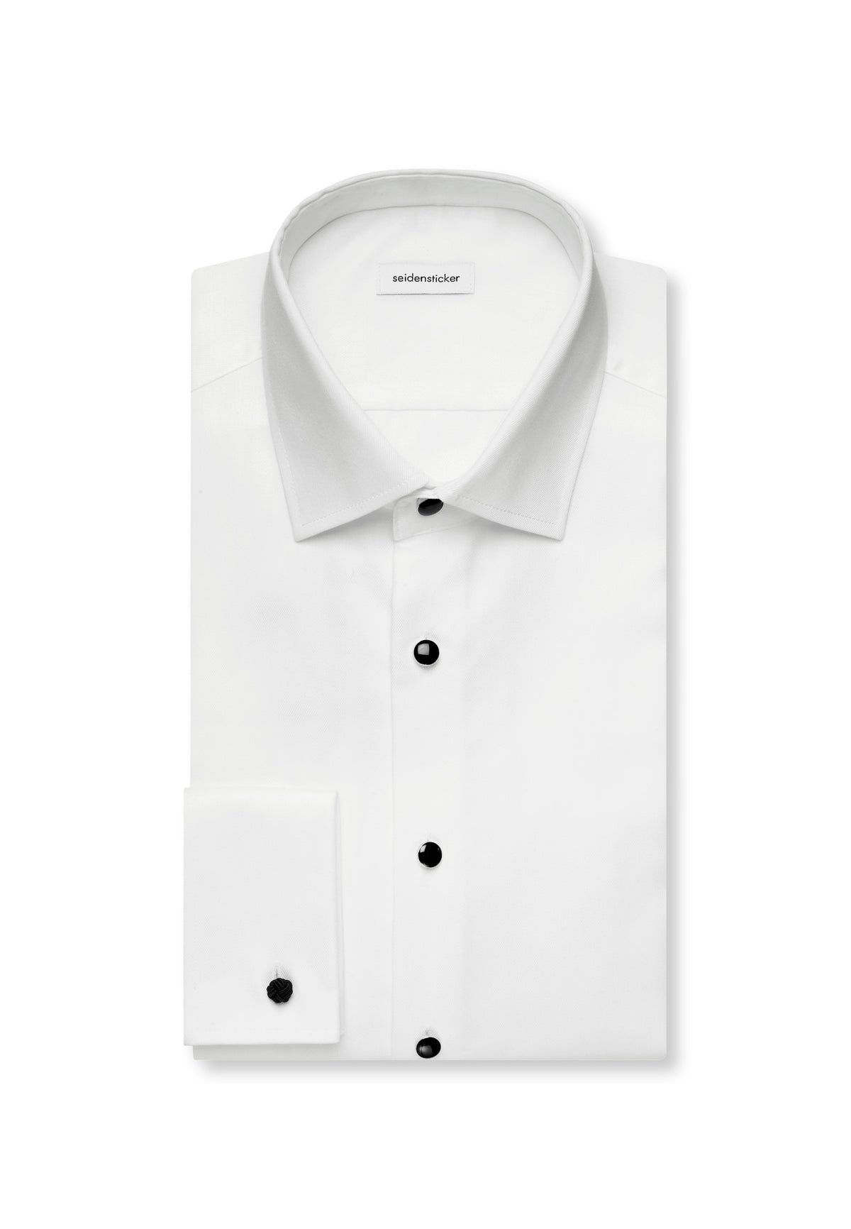 slim fit stud button shirt
