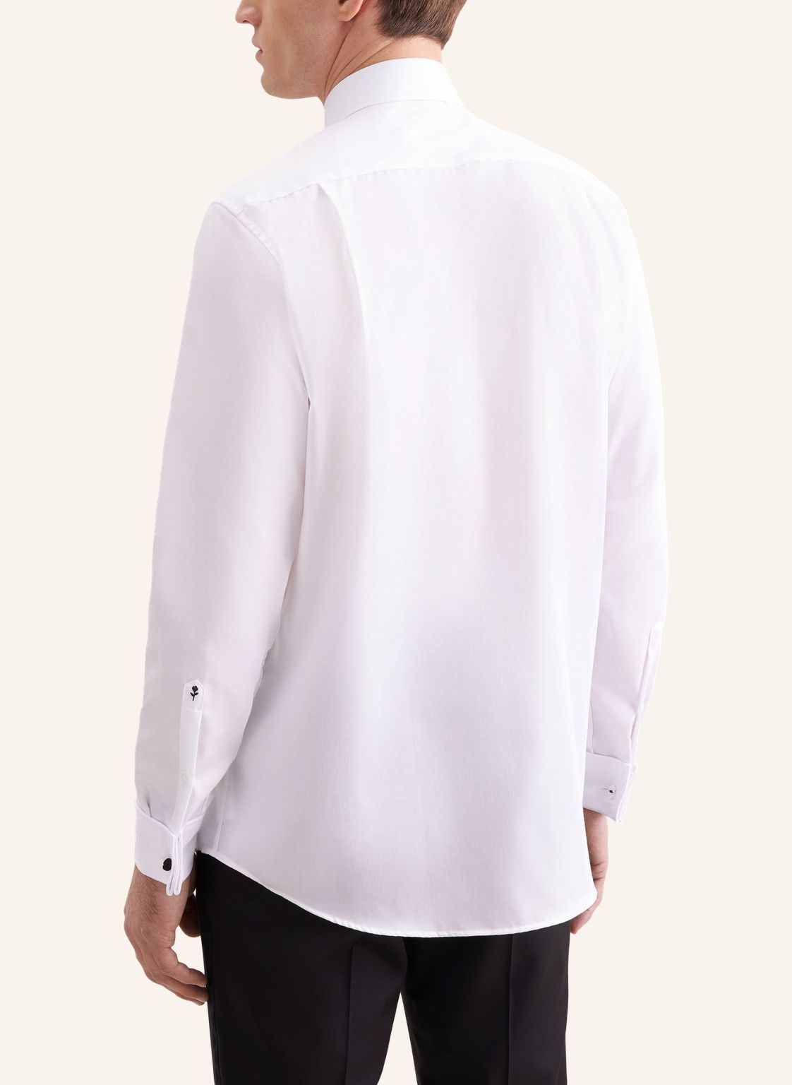 modern fit stud button shirt