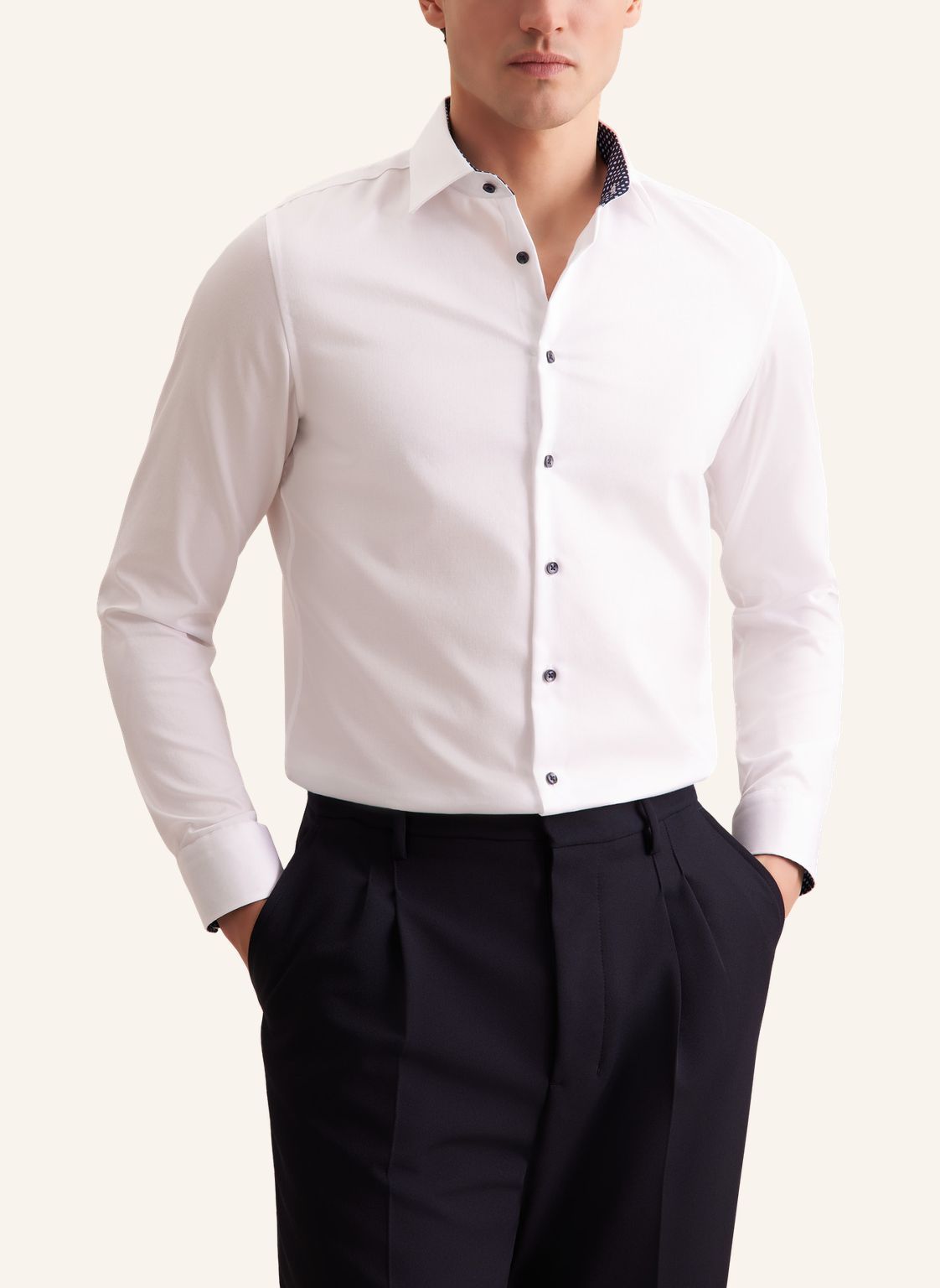 slim fit cover shirt