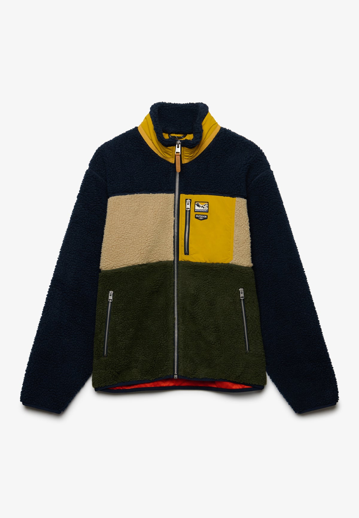 retro zip fleece