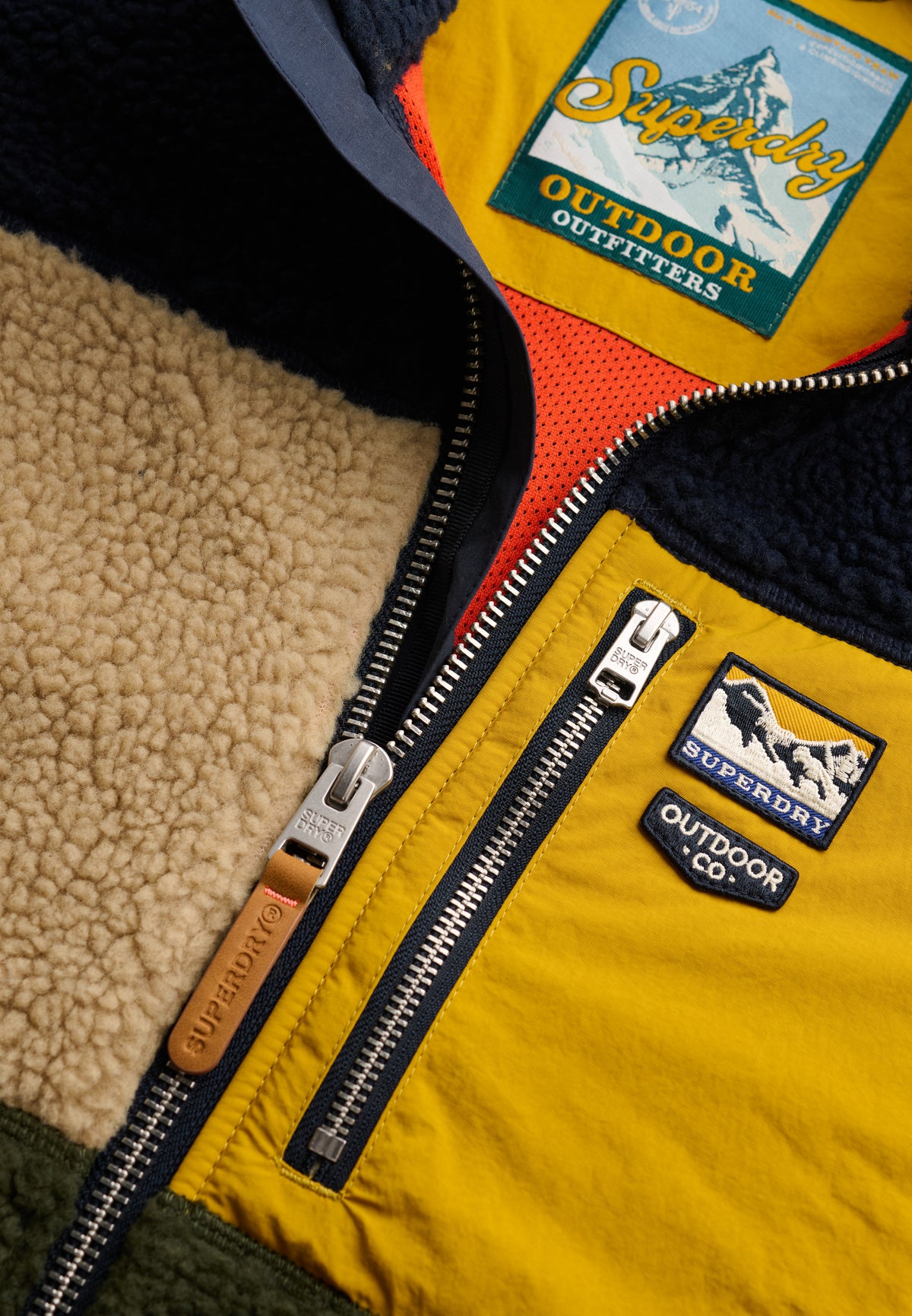 retro zip fleece