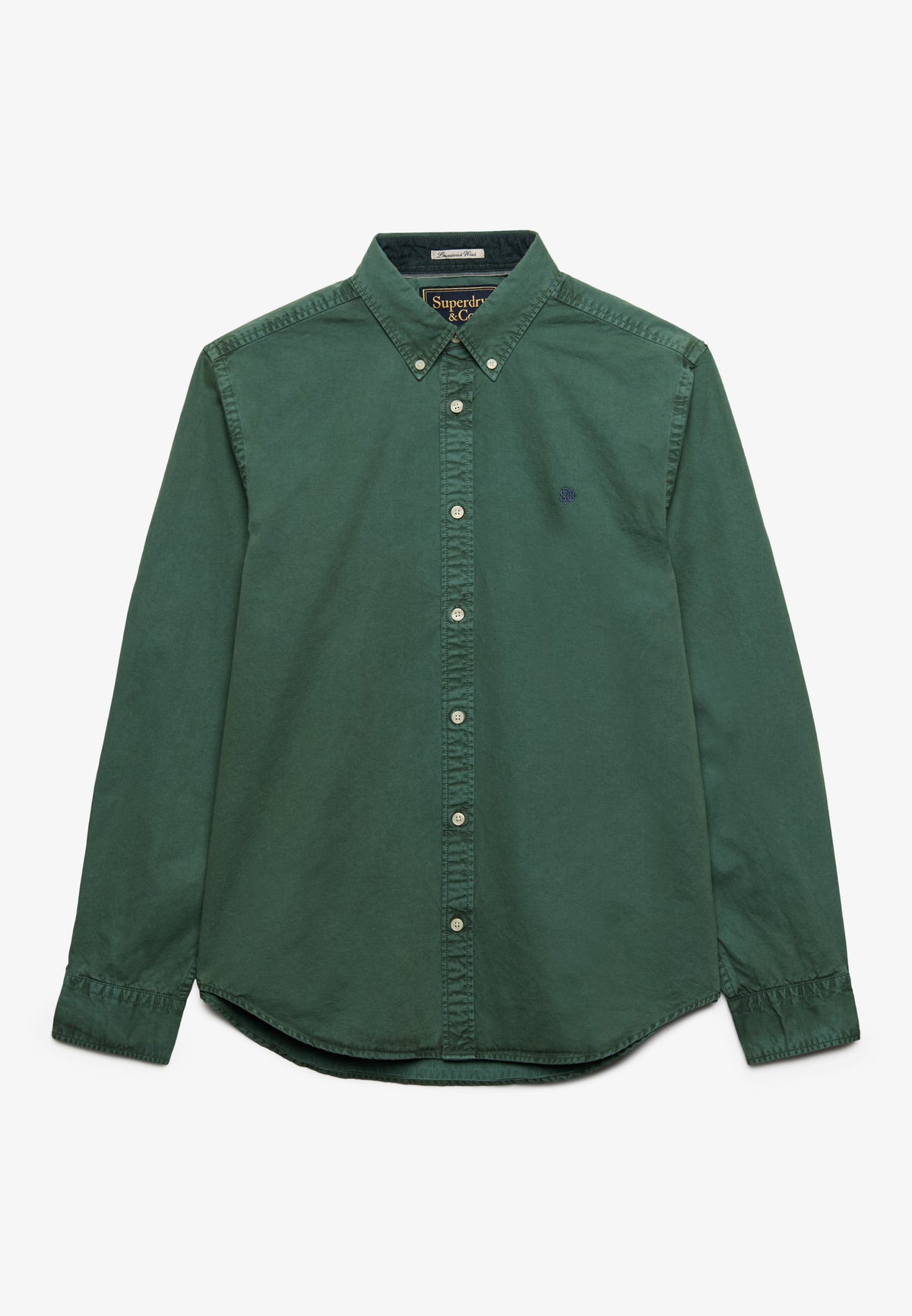 dyed long sleeve shirt