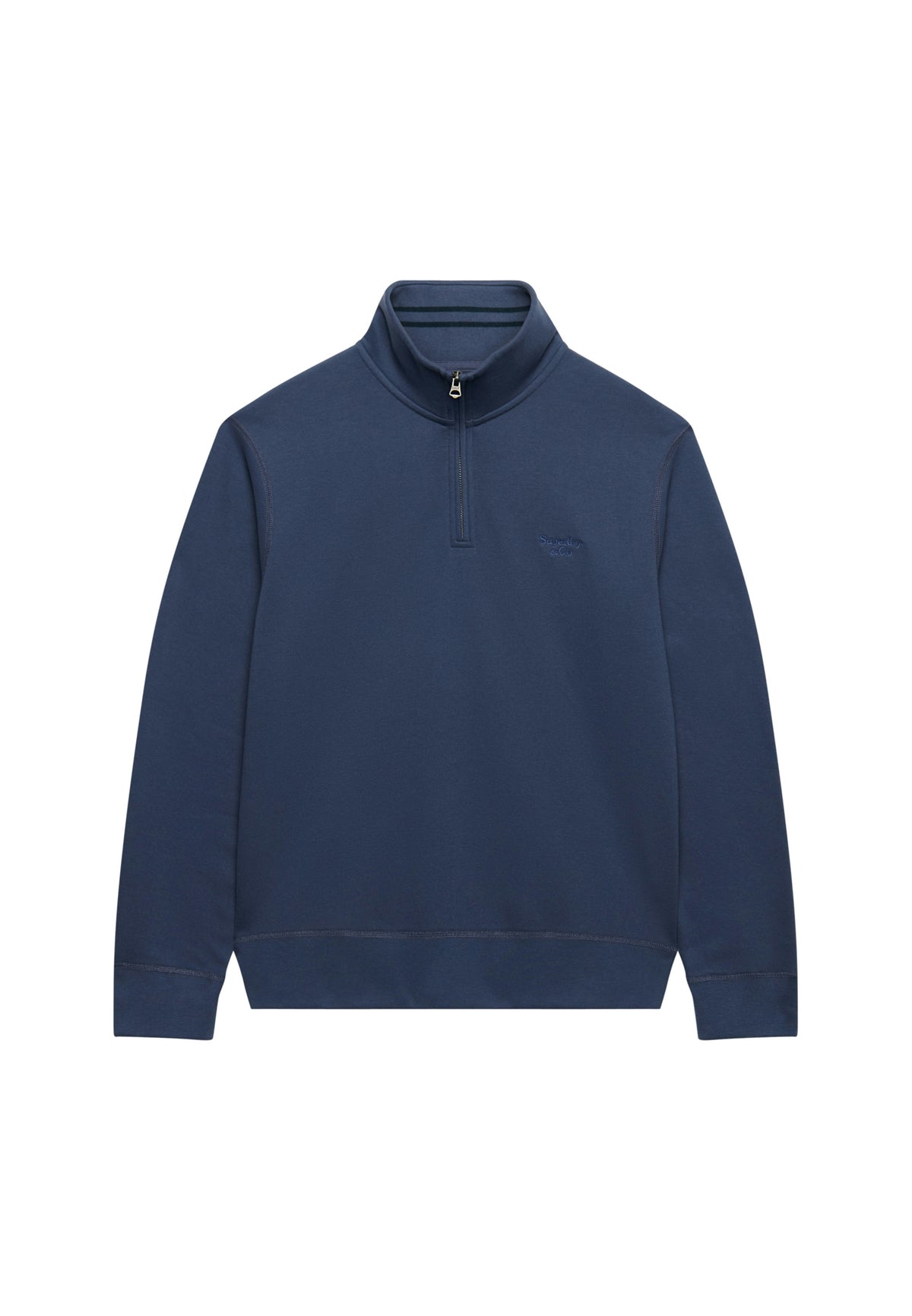 essential logo half zip