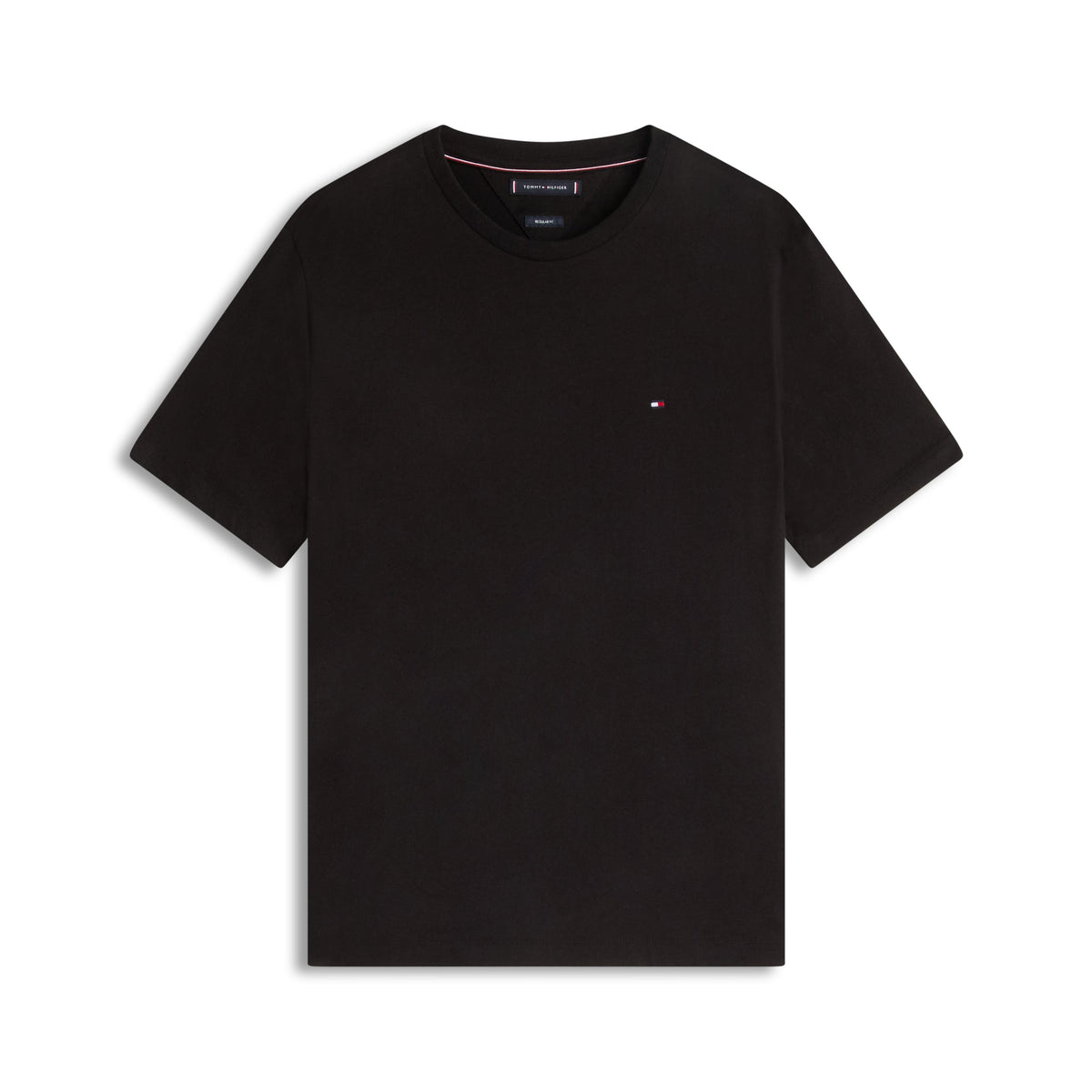 Tommy Hilfiger Essential Regular Fit Solid T-Shirt – Black