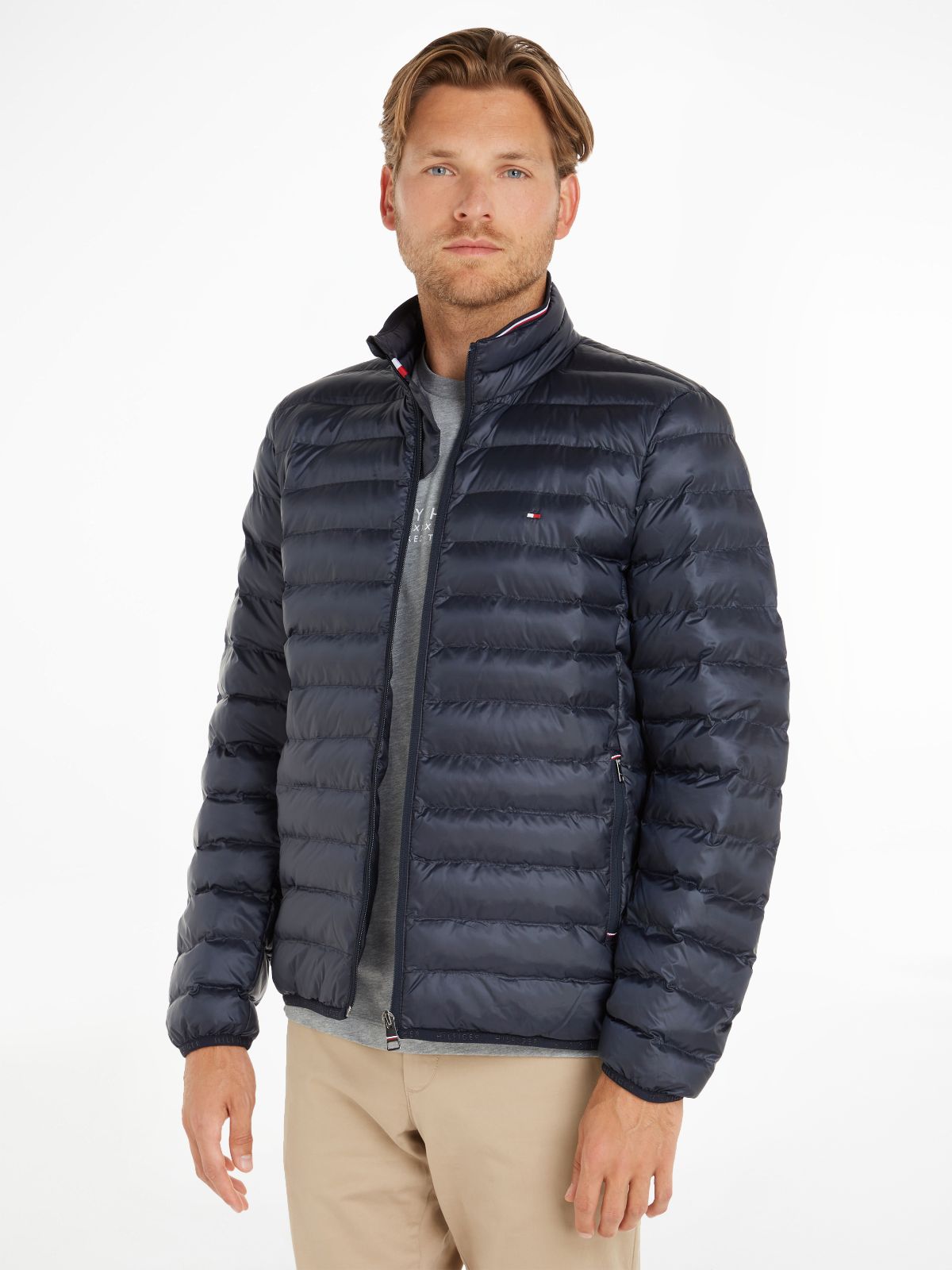 Tommy Hilfiger Core packable circular jacket
