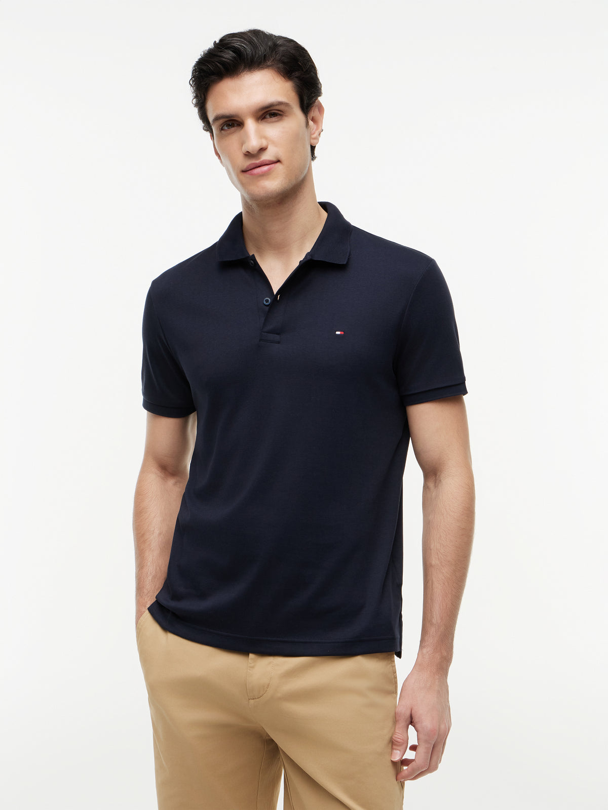liquid cotton essential polo