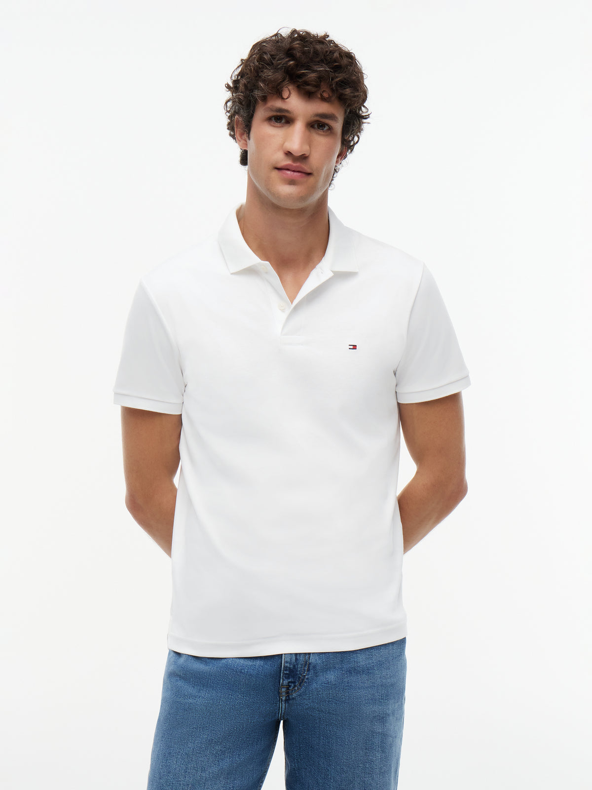 liquid cotton essential polo