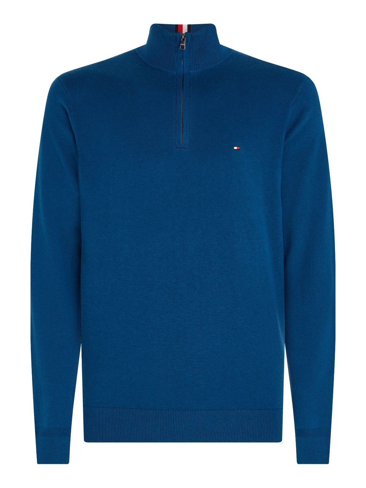 QUARTER-ZIP SIGNATURE TAPE JUMPER