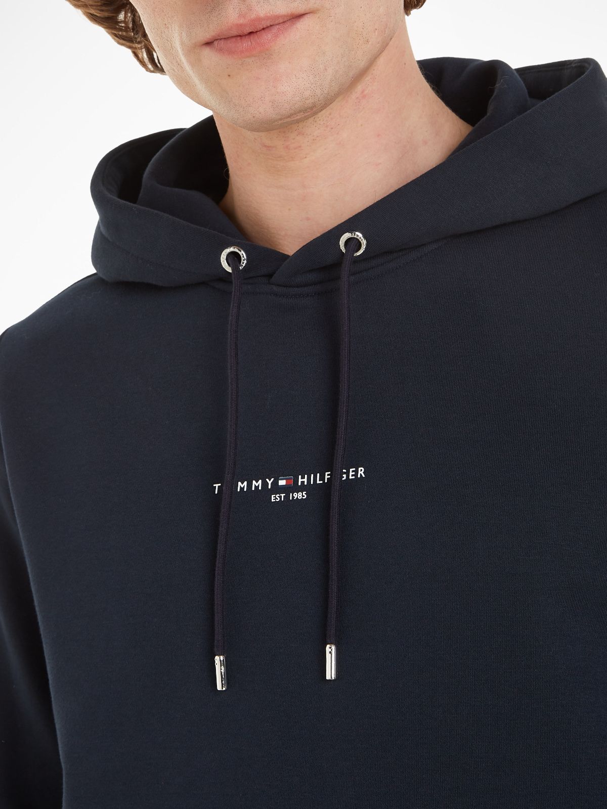 Tommy Logo Tipped Hoody