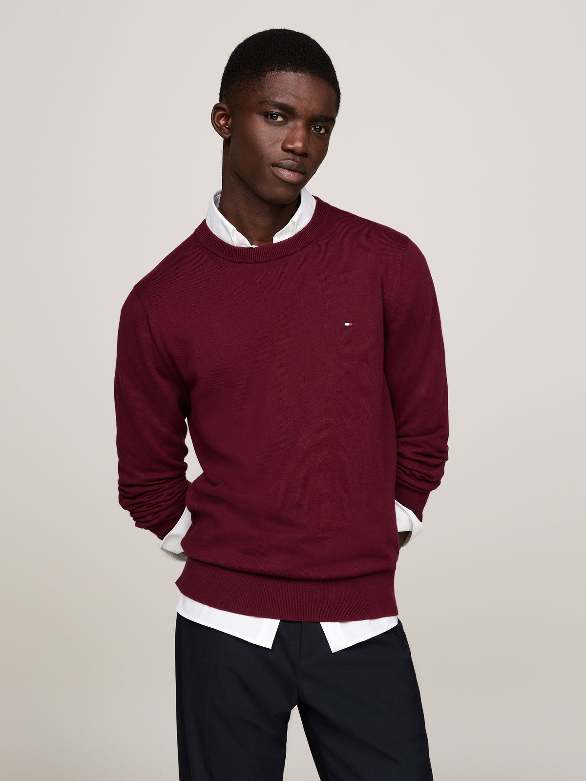 Tommy Hilfiger -Pima Original Cashmere Crew
