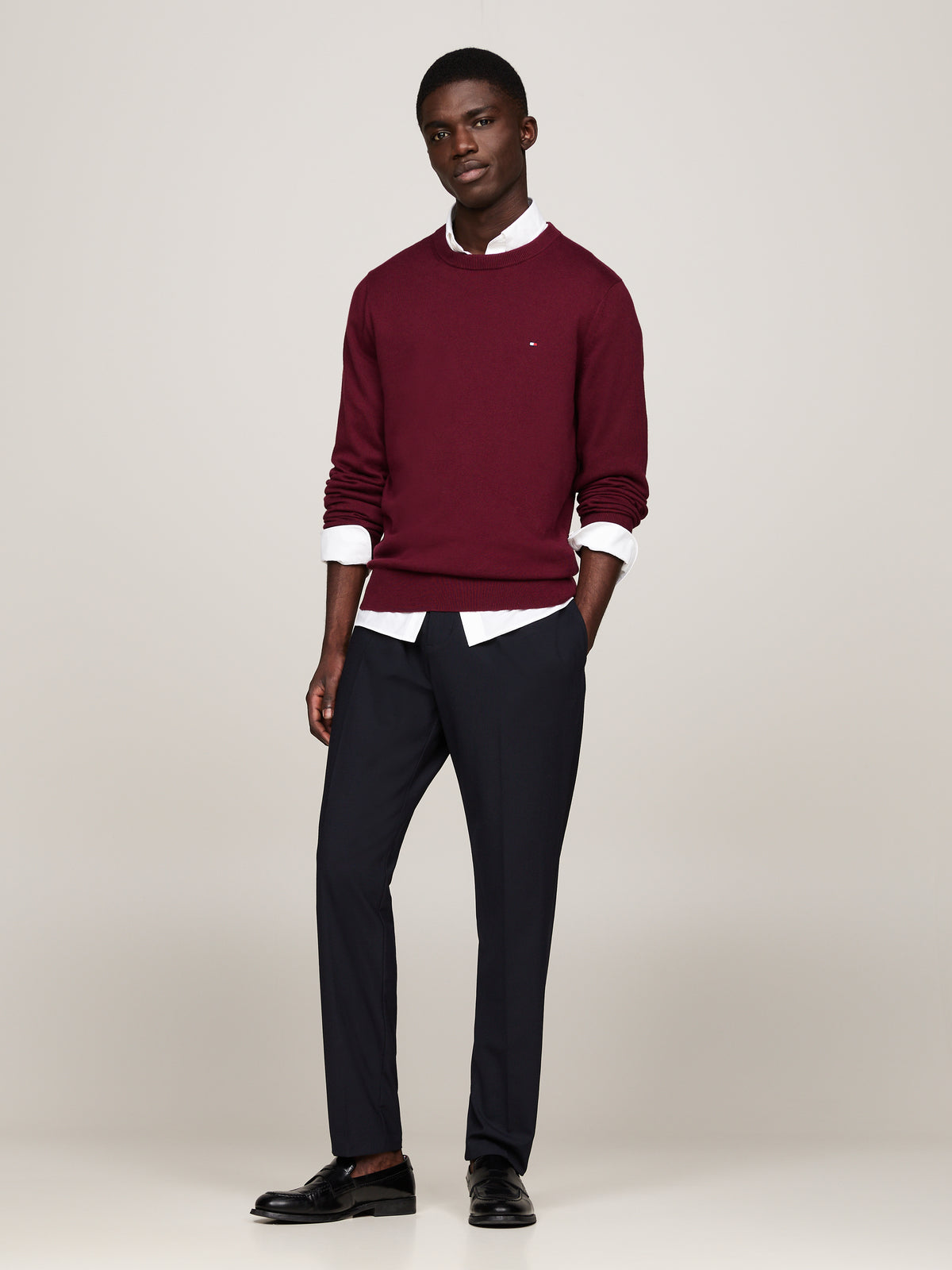 Tommy Hilfiger -Pima Original Cashmere Crew