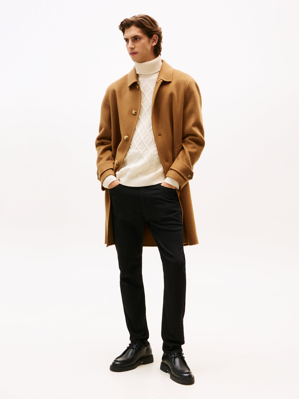 Bleecker Black Slim Jeans Burn Black