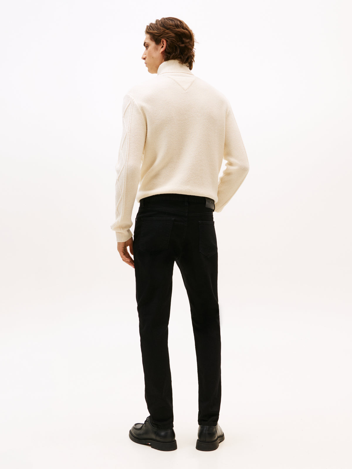 Bleecker Black Slim Jeans Burn Black