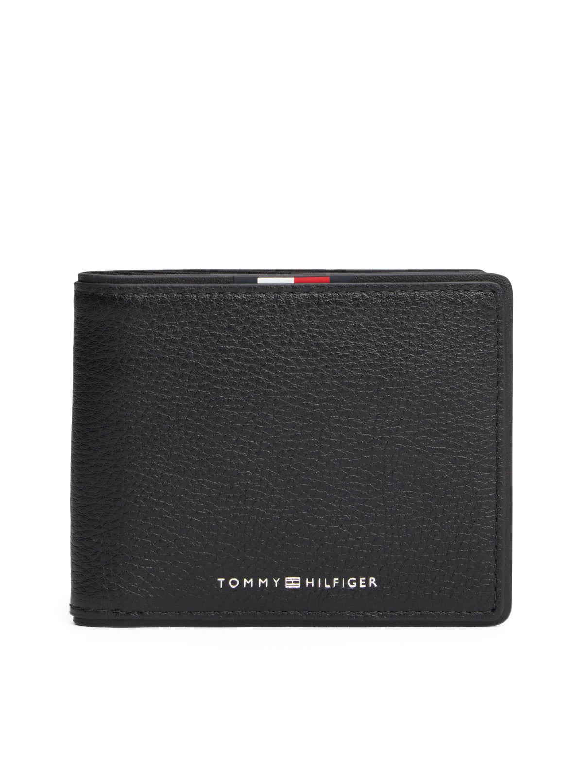 Corporate Leather Bifold Credit Card Wallet black
