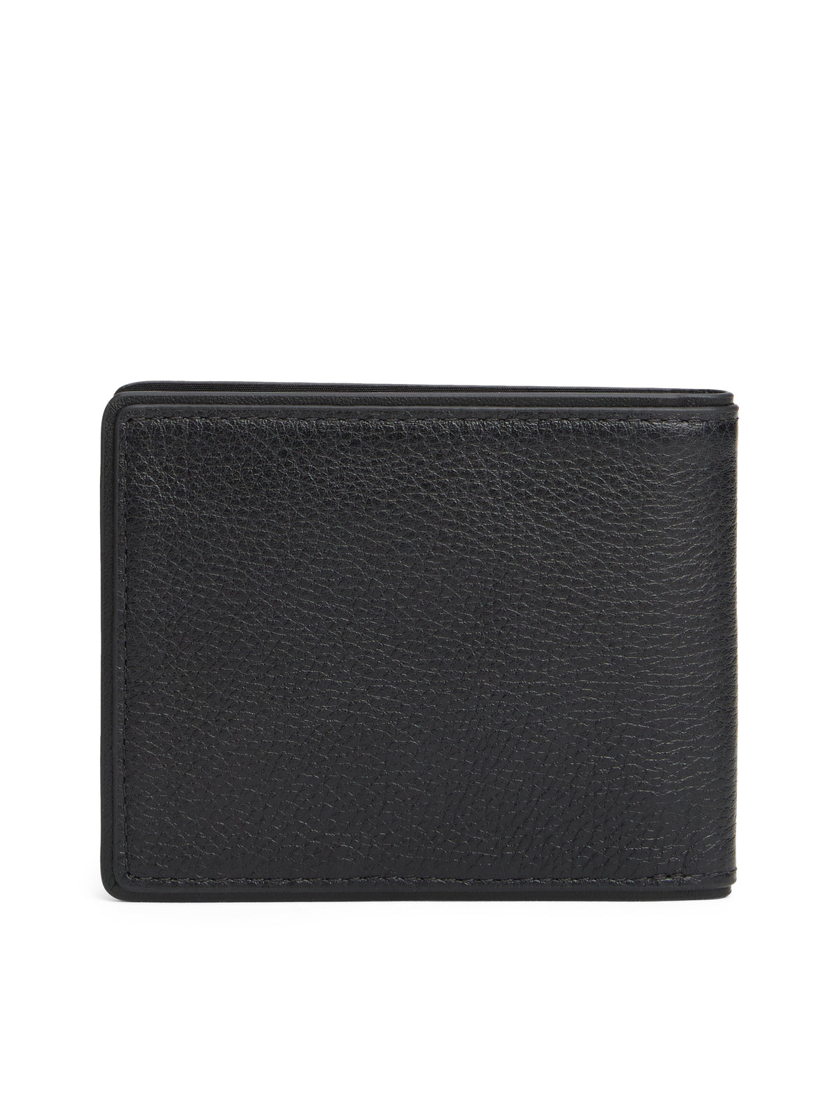 Corporate Leather Bifold Credit Card Wallet black