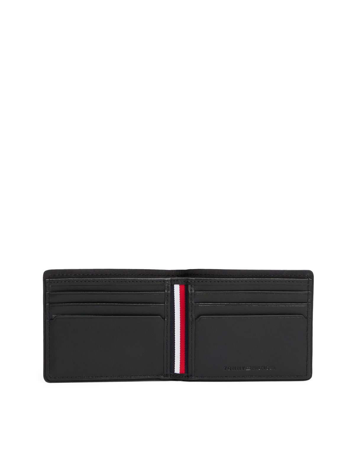 Corporate Leather Bifold Credit Card Wallet black
