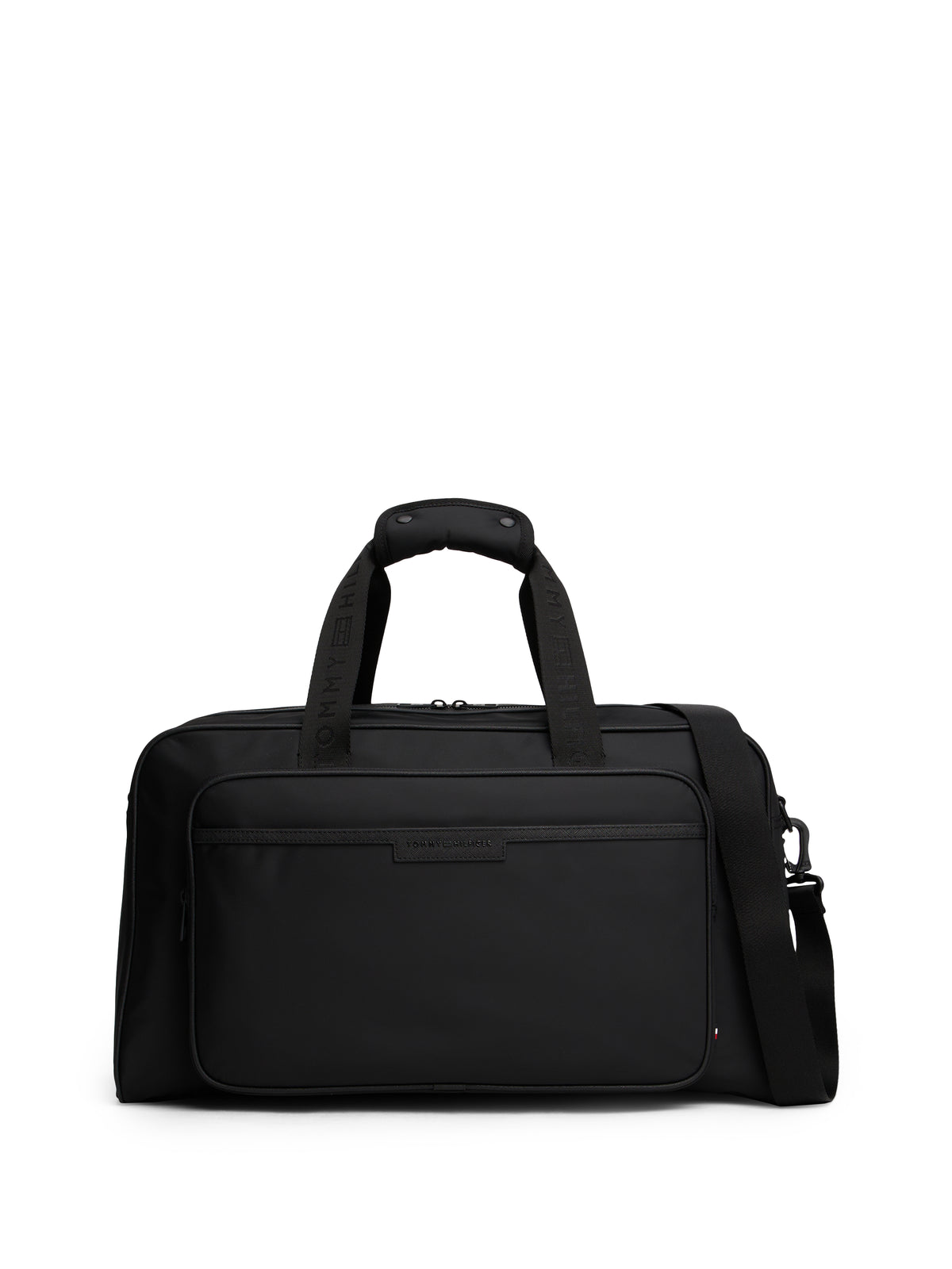 Repeat Logo Duffel Bag black
