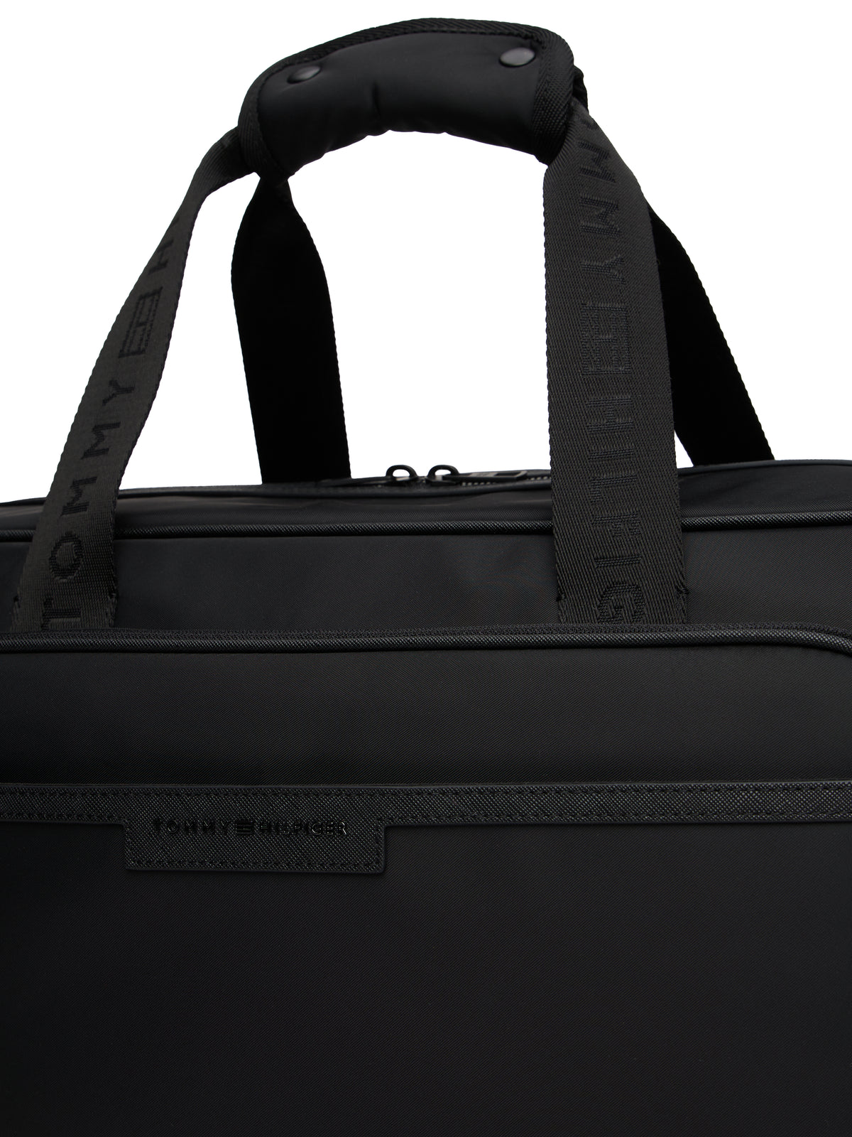 Repeat Logo Duffel Bag black