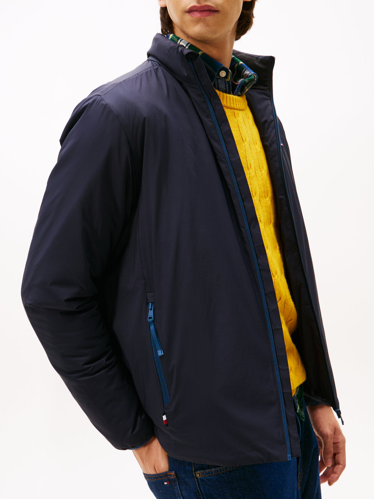 LIGHTWEIGHT BLOUSON NAVY MW0MW40592 dw5 sky