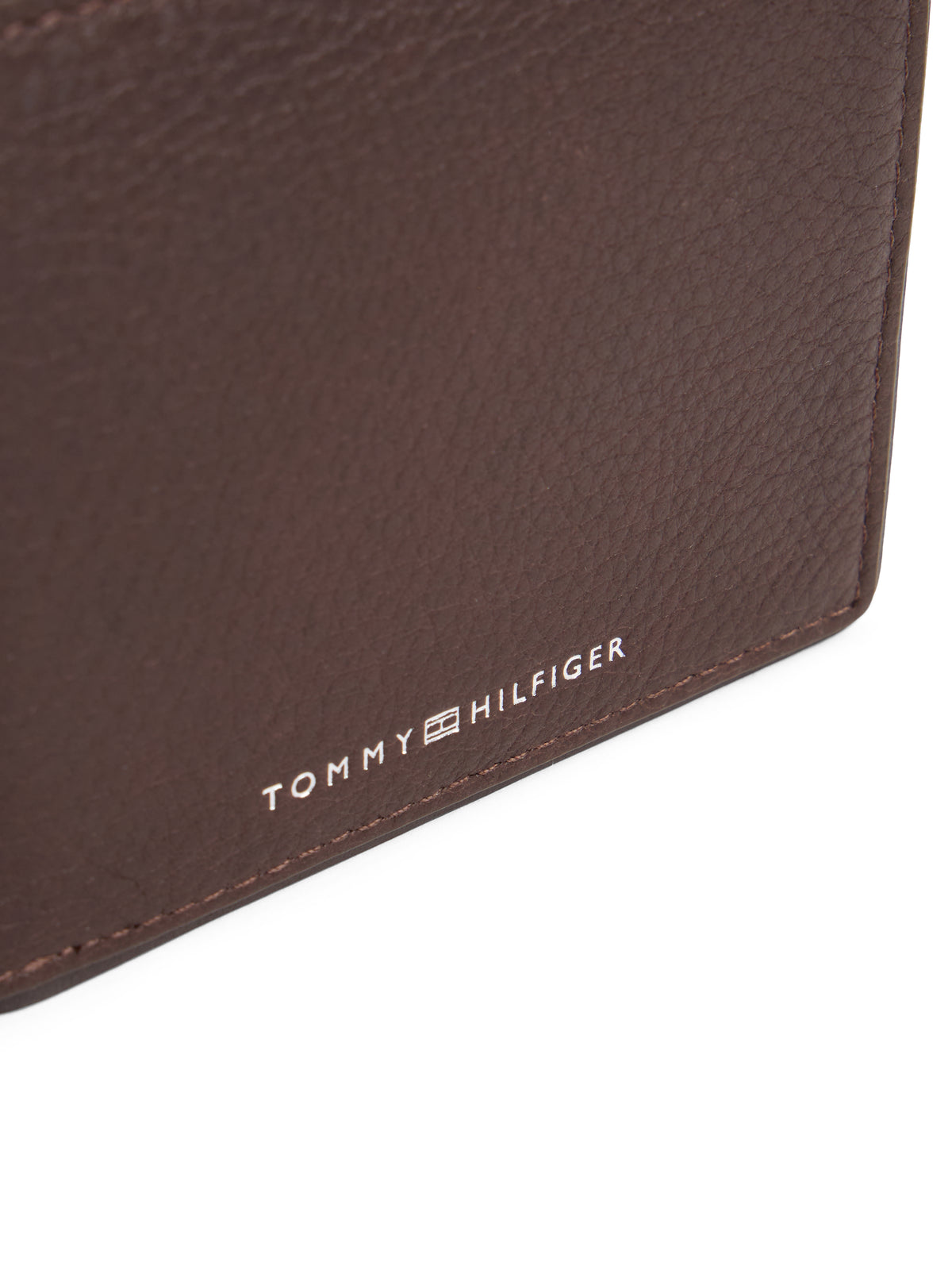 Corporate Leather Bifold Credit Card Wallet coffee bean