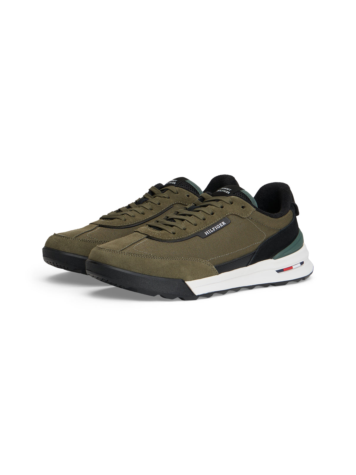 Retro Runner mix Army green