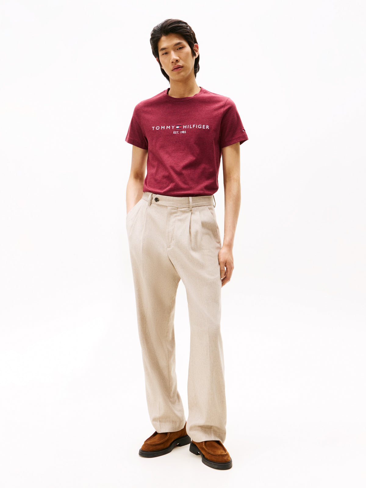 T-Shirt Burgundy Heather