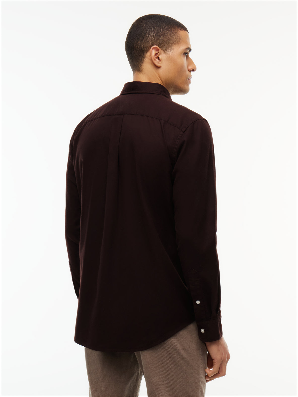 FLEX FLANNEL SOLID RF SHIRT