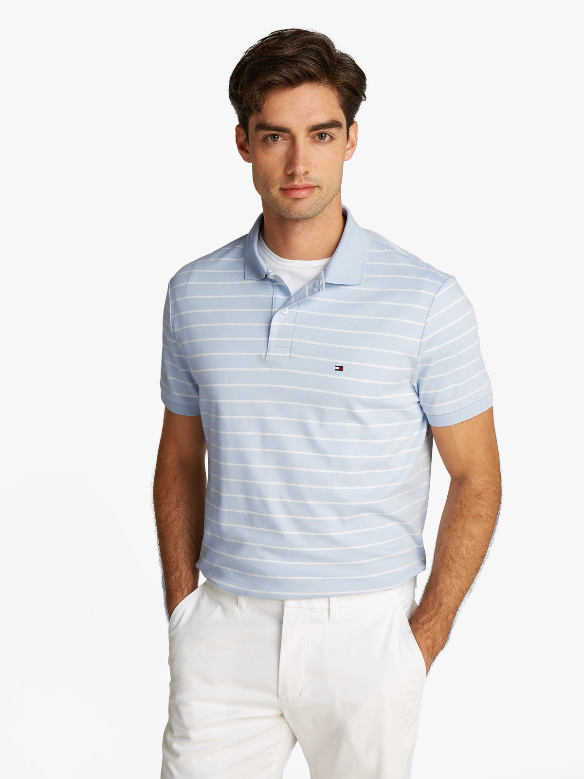 liquid cotton polo
