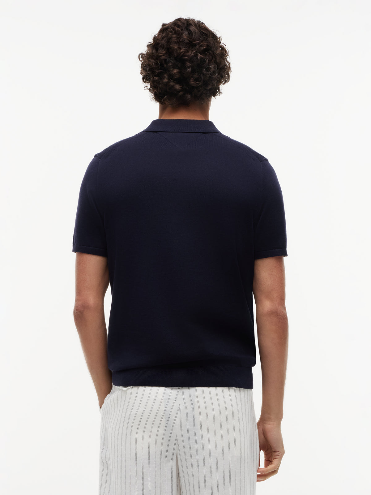 essential knitted polo