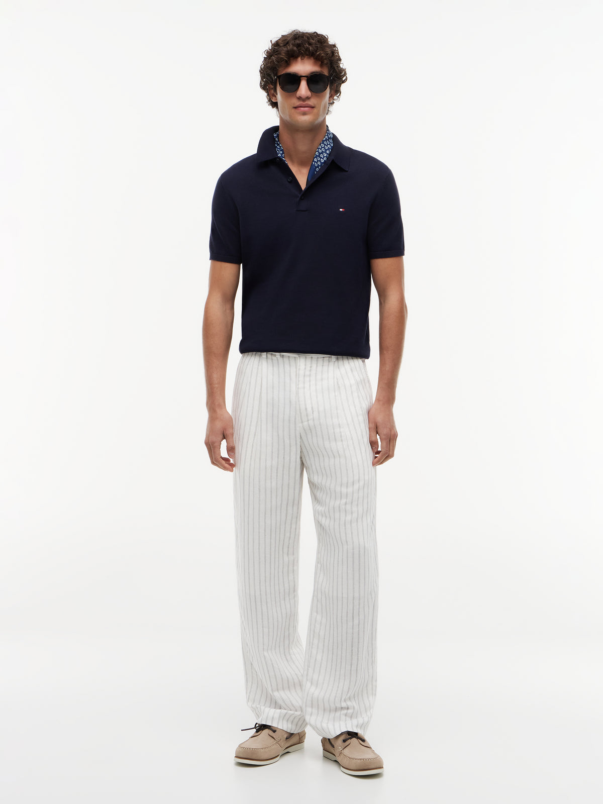 essential knitted polo