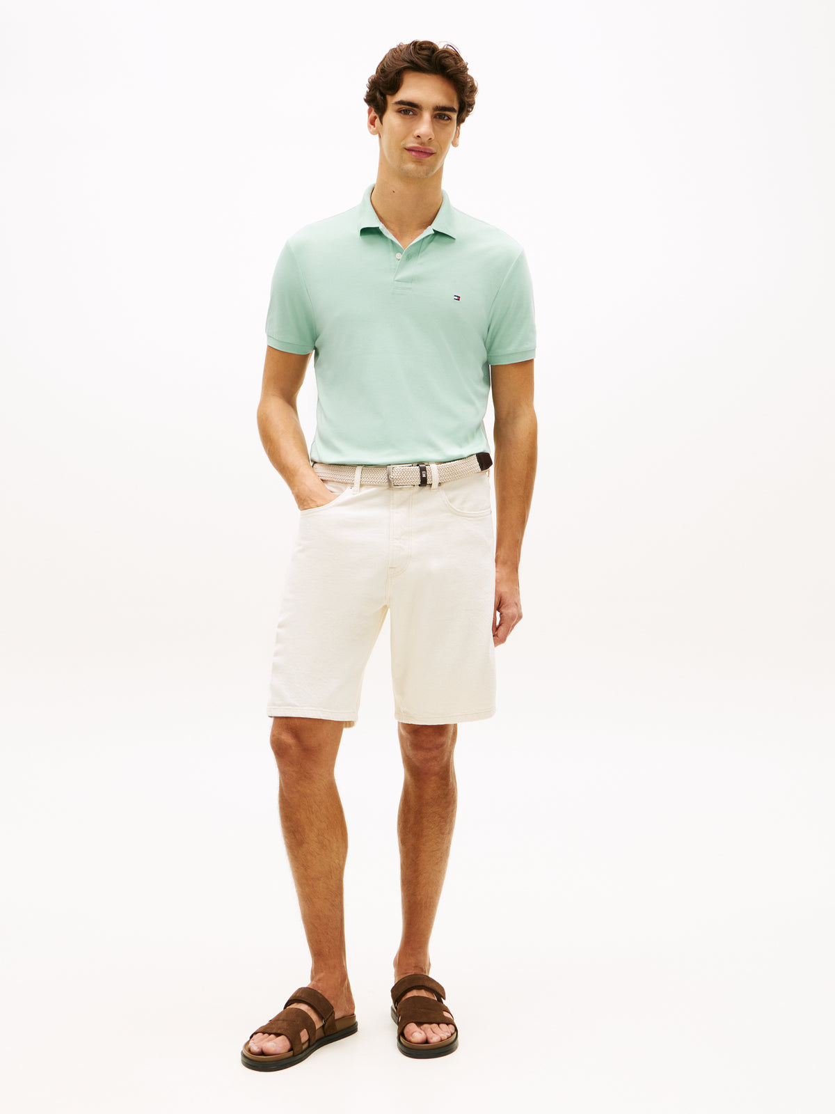 liquid cotton polo