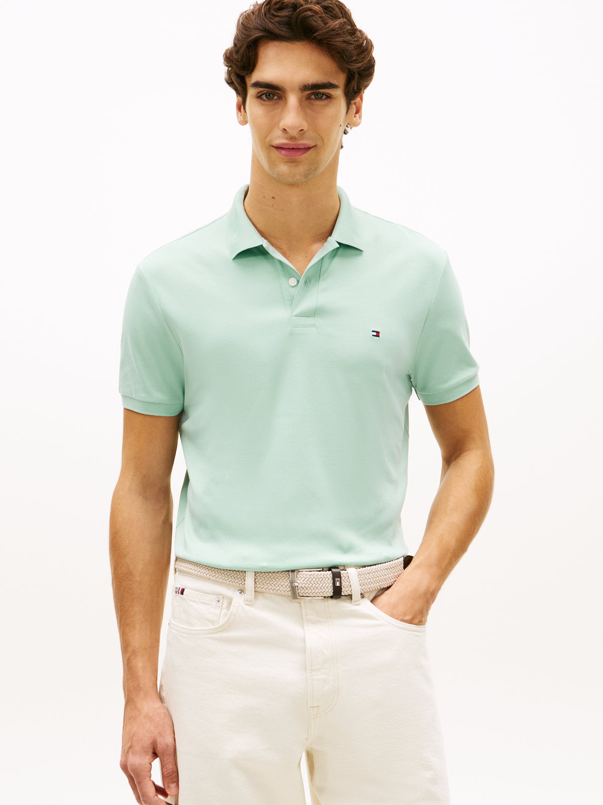liquid cotton polo