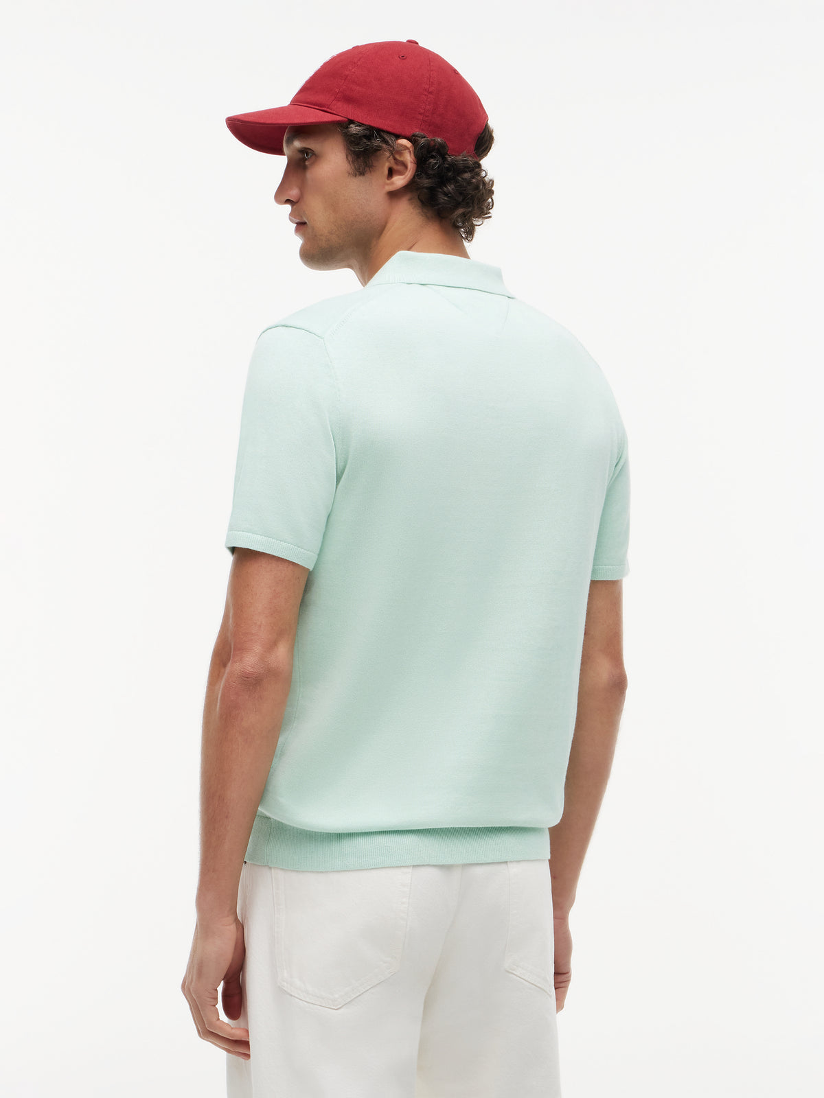 essential knitted polo